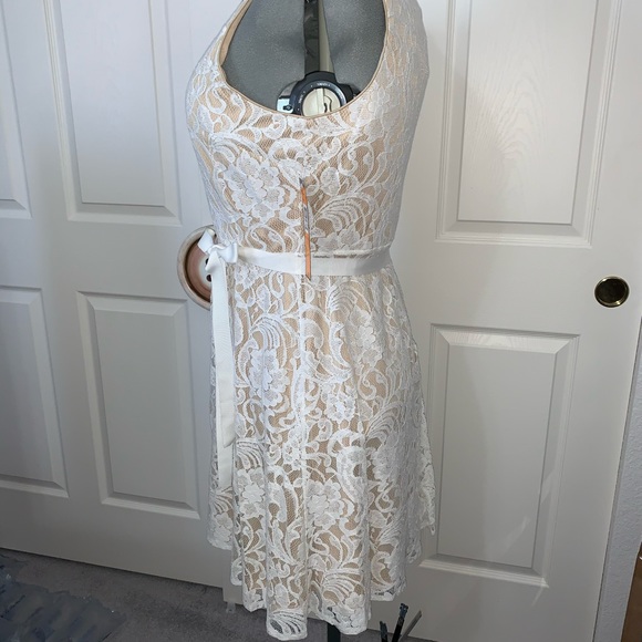 I Le Dresses Adorable Lace Overlay Dress For Special Occasion